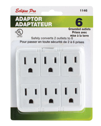 6 Outlet Wall Adapter