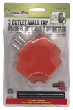 Heavy Duty 3 Outlet Wall Tap