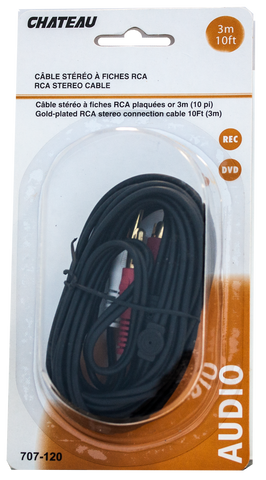 RCA Stereo Cable 10ft