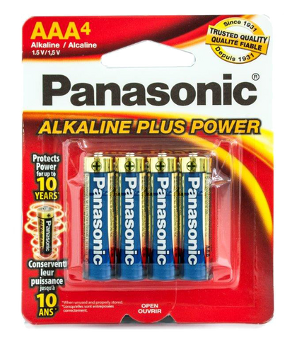 AAA 4pk Alkaline