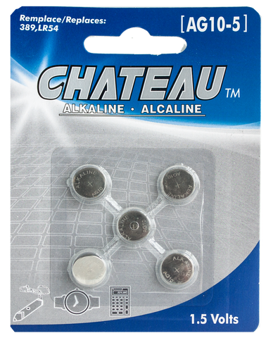 1.5V WATCH BATTERY-5PK