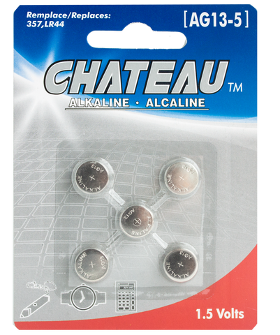 1.5V WATCH BATTERIES-5PK