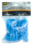 100pk 1/4” Plastic Anchors