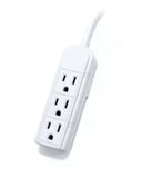 Heavy Duty Power Strip w/ 3 outlets, 6ft